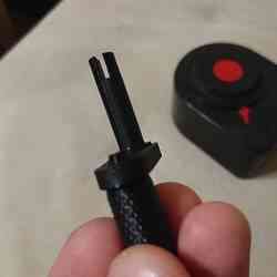 Crank of winder for 35mm films