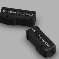 Crash Bar Protector for BMW R 1250 GSA Triple Black  - 3D Printable V.2