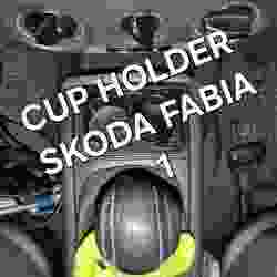 Cup holder skoda fabia 1