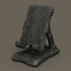 Cyberpunk Phone Stand