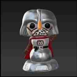 Darth vader muneco de nieve funko pop