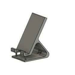 Desktop phone holder - Simple, effective design for 3D printing