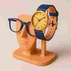 Elegant Eyeglasses Watch Stand
