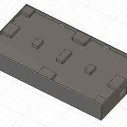 Enclosure for interactive LED module with infrared sensor