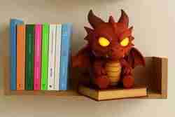 Figura Decorativa Literaria Custodio de las Llamas Antiguas