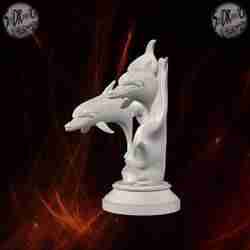 Four Dolphins Swimming in Harmony – SoliDRawinGs SG940