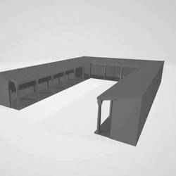 Gallo Roman Tempelhof Flühweghalde near Augst / Gallo Roman Temple