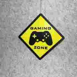 Gaming zone wall hanger decoration