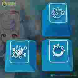 Genshin Impact Sigewinne Keycaps – OEM Profile STL Files for Mechanical Keyboards