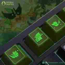 Genshin Impact The Almighty DragonLord K'Uhul Ajaw Keycaps – Cherry Profile STL Files for Mechanical Keyboards