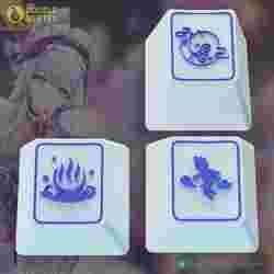 Genshin Impact Yumemizuki Mizuki Keycaps – OEM Profile STL Files for Mechanical Keyboards