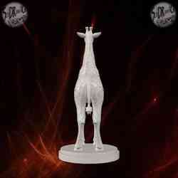 Geometric Pattern Giraffe Sculpture – SoliDRawinGs SG941