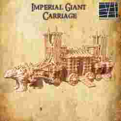 Giant Prison Cart 28 MM Tabletop Terrain