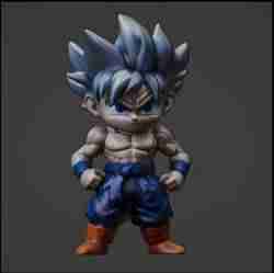 Goku ultra instinto estilo chibi