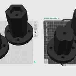 Grave Digger Monster Truck Power Wheels Wheel Adapters