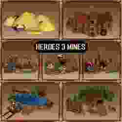 Heroes 3 Resource Mines miniatures collection