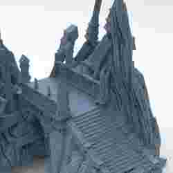 Hindu Inspired Great mountain Bridge
