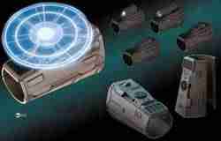 Holoprojector Vambrace with accessories