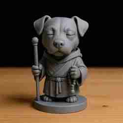 Jack Russell Monje  STL