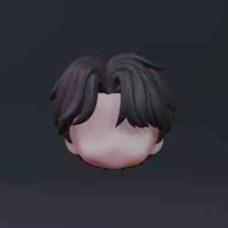 Jinu Custom Hair for Nendoroid - KPOP Demon Hunters