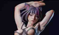 Juri Han Street Fighter Swimsuit Version by ES Monster