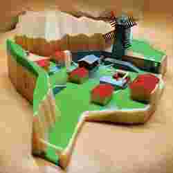 Kakariko Village - Zelda Ocarina of Time (Multicolor)