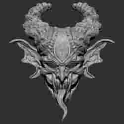 Krampus Mask – Sinister Holiday Spirit