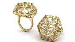 Lattice Geometric Dome Ring 3D pritable  Model