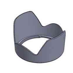 Lens hood for Canon EF-s 17-55mm F2.8 IS USM