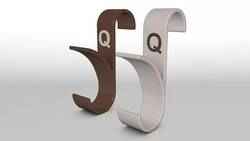 Letter Q 3D Printed Towel Hook Wall Hanger  3D print model