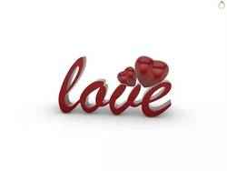 Love Heart name board interior