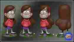 Mabel Gravity Falls custom fan art