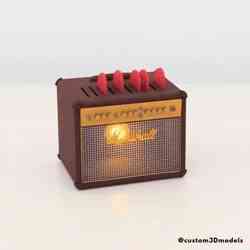 🔊 Marshall Mini Amp Guitar Pick Pick Holder | 10 picks 🔊