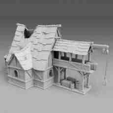Medieval Ruined Building