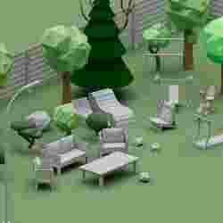 Mega pack of street furniture 1-50TH SCALE