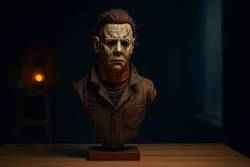 Michael Myers Horror Bust Halloween Iconic Villain Statue