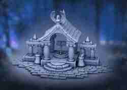 Middleages stylized - pegan building