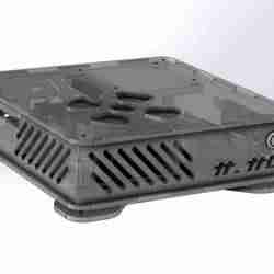 Mini-ITX PC Case for Smart TV Setup (Laser-Cut Acrylic Design)