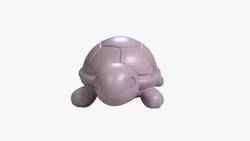 Mini Turtle Keychain  Cute 3D STL File Printable Keychain Charm