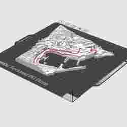 Monaco GP 3D print file race track - Digital Download STL & 3MF - Print it yourself - Formula 1 Monaco track and surroundings