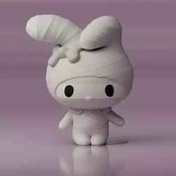 My Melody Sanrio Hello Kitty Halloween Cute Fanart