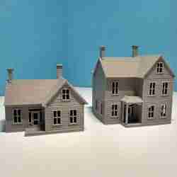 N-Scale House 'The Courtland' 1:160 Scale STL Files