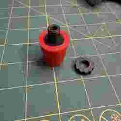 NA Miata anti-rattle hood damper