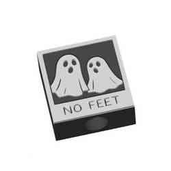 No Feet Polaroid Photo Straw Topper 2 sizes 3MF File included