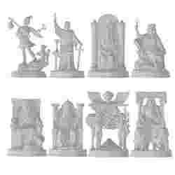 Pack 1st septenary and Fool Tarot Figures