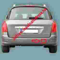Peugeot 308 SW (T7) rear bumper tow eye cover 9681471077
