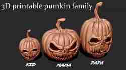 PUMPKIN  MODEL-3D PRINTABLE HALLOWEEN SPECIAL PUMPKIN MODEL