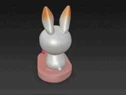 rabbit cell phone holder