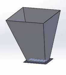 rectangular hopper