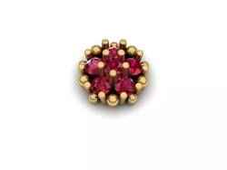 Ruby Gemstone nose pin Free